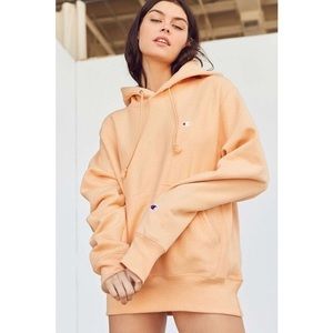 Peach / Orange Champion Hoodie